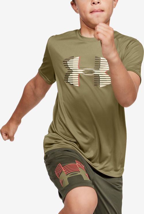Tech™ Triko dětské Under Armour | Zelená | Chlapecké | M - obrázek 1