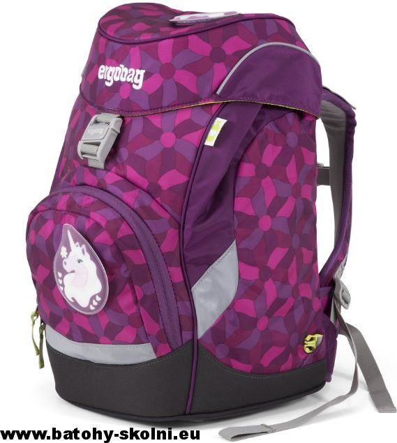 Školní batoh fialový Ergobag Prime - obrázek 3