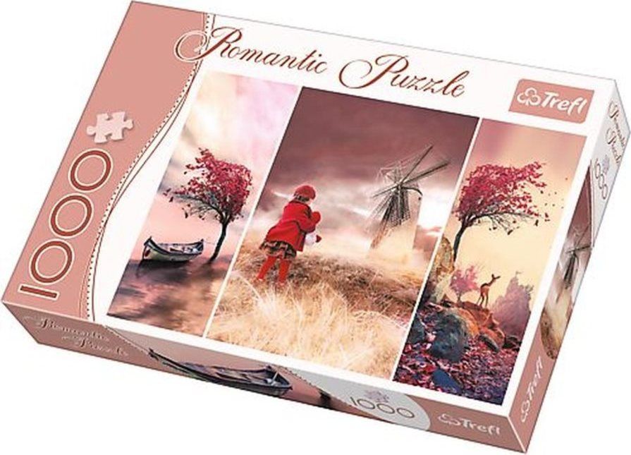 TREFL Puzzle Romantic: Pohádková země 1000 dílků - obrázek 2