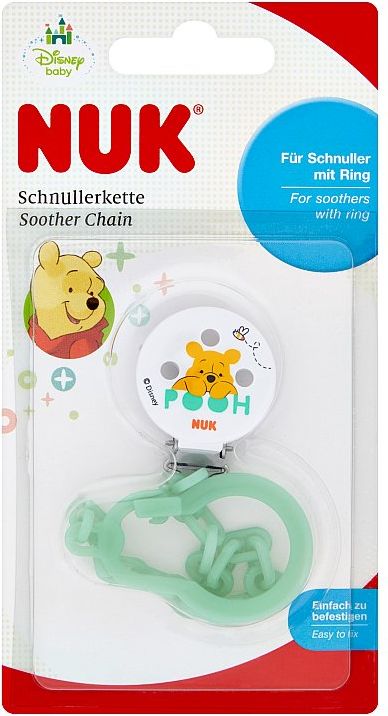 NUK řetízek na dudlík Disney  bílá - obrázek 2