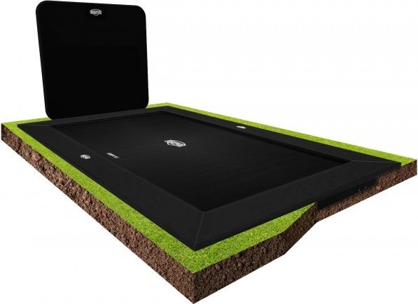 BERG Ultim Elite FlatGround 500 GREY + AeroWall 2x2 GREY - obrázek 1