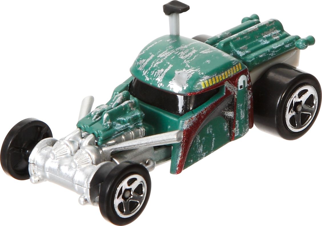 Hot Wheels Star Wars Autíčko Auto Star Wars: Boba Fett - obrázek 1