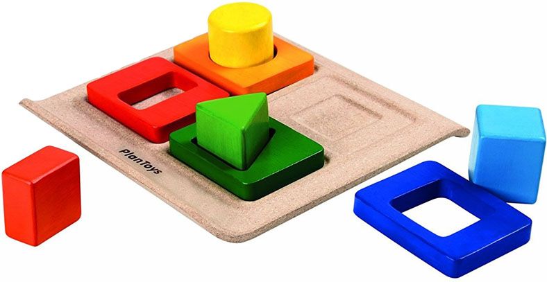PLAN TOYS Třídění tvarů - obrázek 1