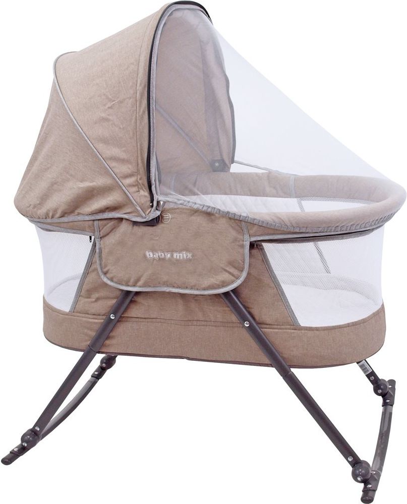 Dětská cestovní kolébka postýlka Baby Mix beige - obrázek 1