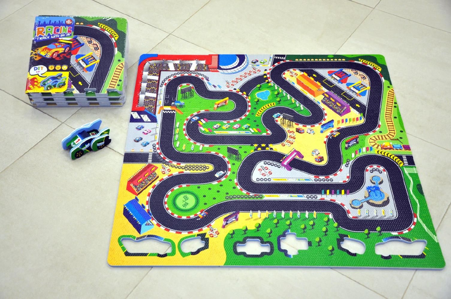 MARINI Dětské puzzle ZÁVODNÍ DRÁHA - obrázek 1