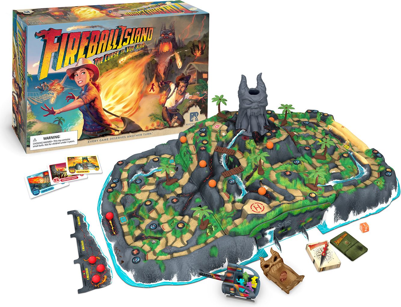 Restoration Games Fireball Island: The Curse of Vul-Kar - obrázek 2