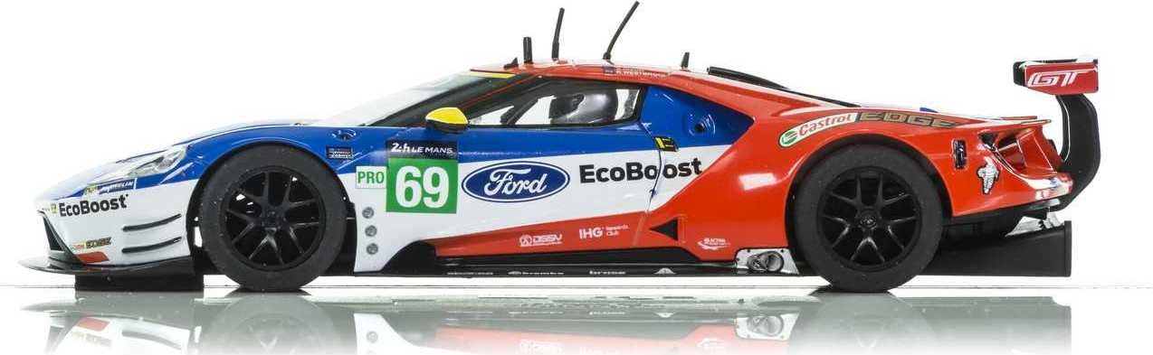 Autíčko GT SCALEXTRIC C3858 - Ford GT - GTE Number 69 LeMans 2016 - NEW TOOLING (1:32) - obrázek 4