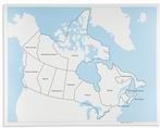 Kontrolní mapa Kanady, anglicky - obrázek 1