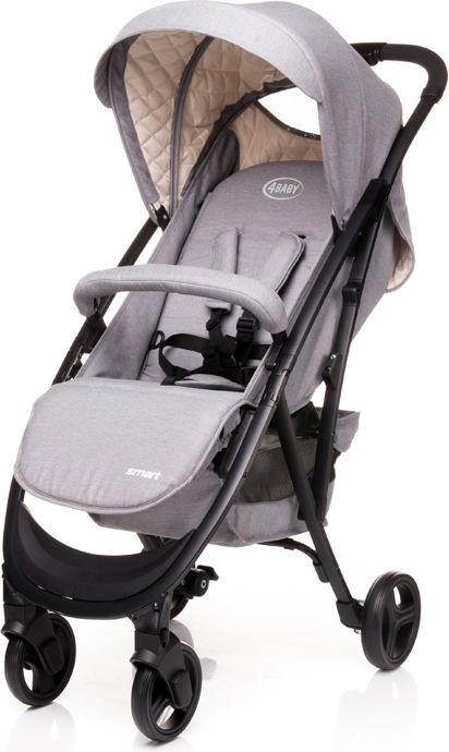 Sportovní kočárek 4Baby Smart, Grey - obrázek 1