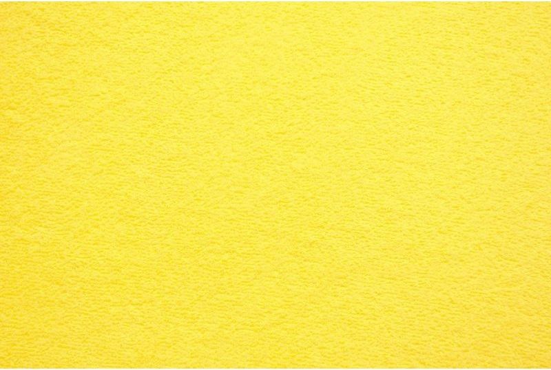 Prostěradlo froté 120x60 cm nepromokavé žluté - obrázek 1