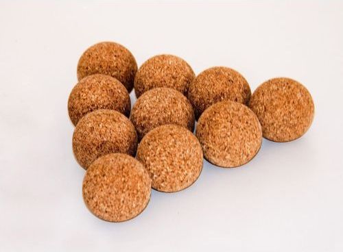 TUNIRO 1364 Míčky na fotbálek korek 10 ks 35 mm - obrázek 3
