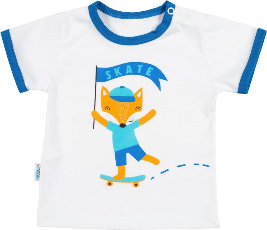 Kojenecká souprava tričko a kraťásky New Baby Liška 62 (3-6m) - obrázek 2