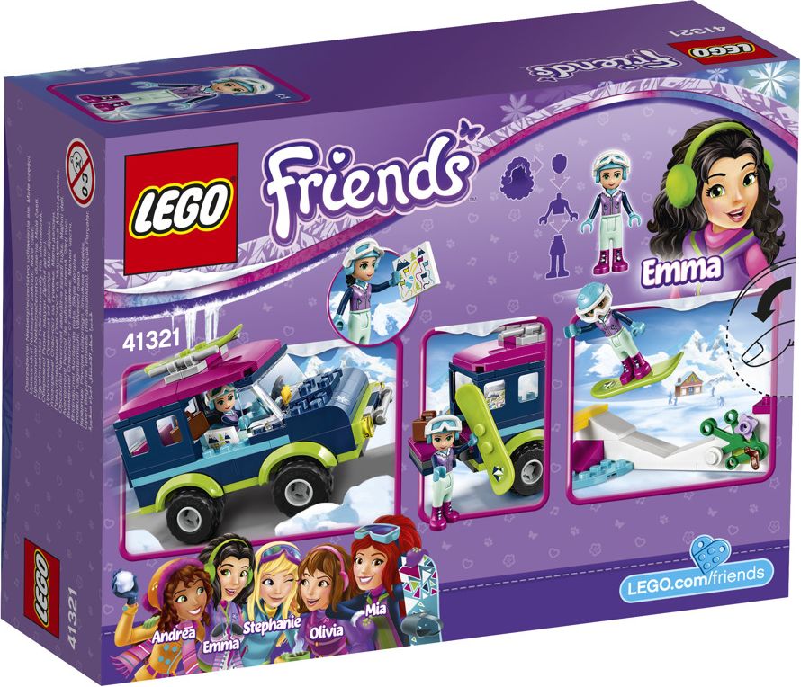 Lego Friends Terénní vůz v zimním středisku - obrázek 2