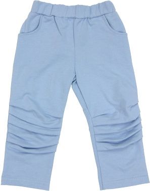 Mamatti Bavlněné tepláčky, kalhoty Boy - modré, vel. 80 - obrázek 1