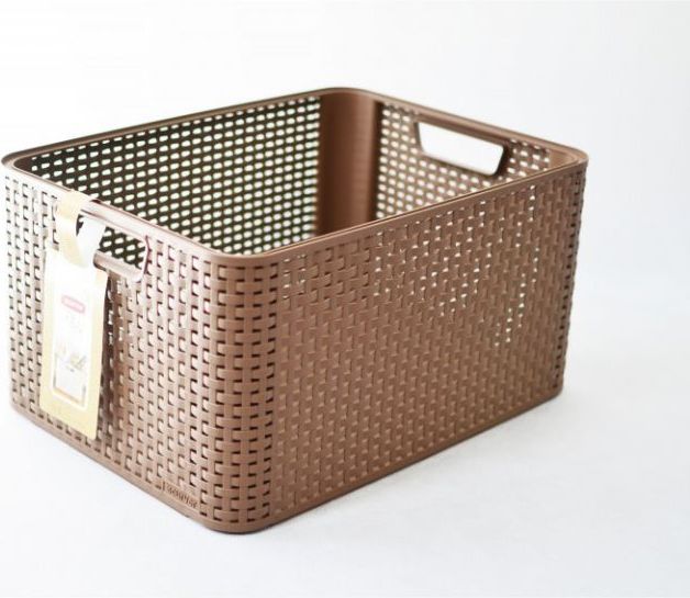 CURVER Úložný box "RATTAN STYLE2"- L - dark mocha - obrázek 5