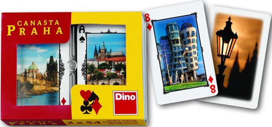 Hrací karty Žolík (Kanasta) - Praha, DINO - obrázek 1