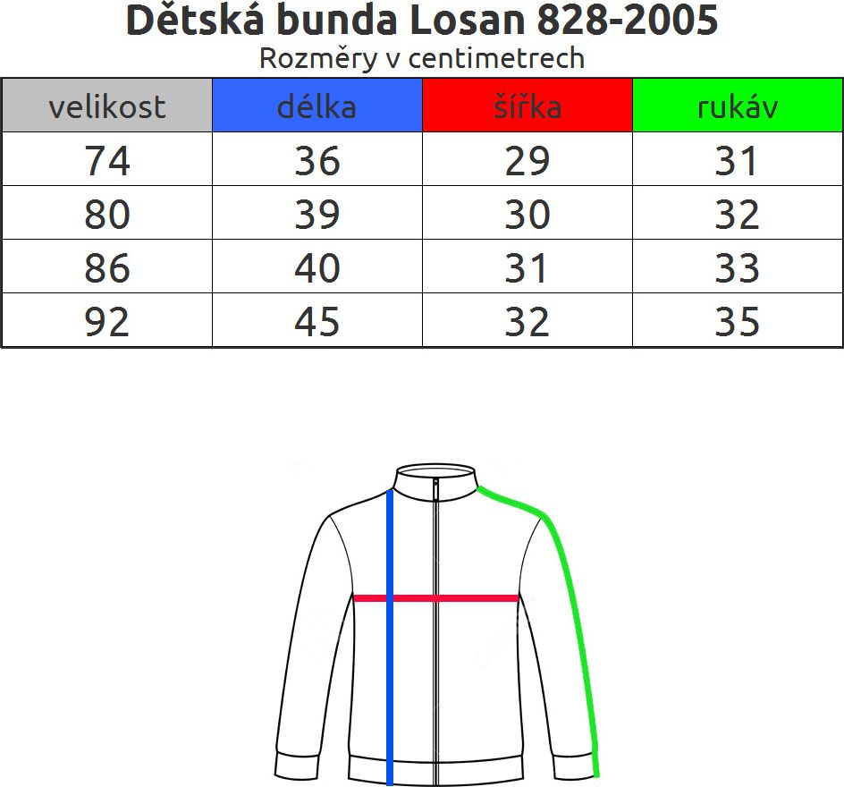 Zimní bunda pro holčičky LOSAN LITTLE SPACE modrá Velikost: 86 - obrázek 7