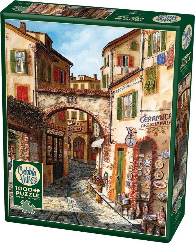 COBBLE HILL Puzzle Obchůdek s keramikou 1000 dílků - obrázek 3
