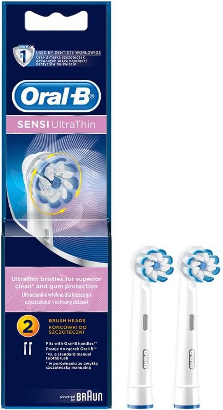 Oral-B kartáčkové hlavice Sensitive 2 ks - obrázek 1