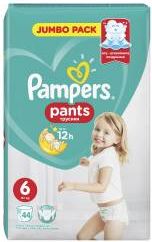Pampers Pants vel. 6 Extra Large plenkové kalhotky 44 ks - obrázek 1