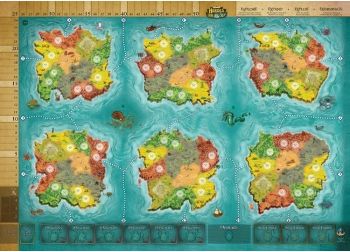 Gamelyn Games Heroes of Land, Air & Sea: Oversized Neoprene Play Mat - obrázek 1