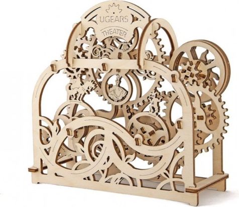 Ugears 3D mechanické puzzle Divadlo 70 ks - obrázek 1