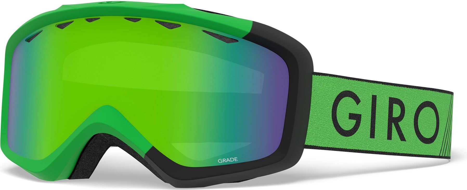 Giro Grade - Bright Green/Black Zoom Loden Green uni - obrázek 1