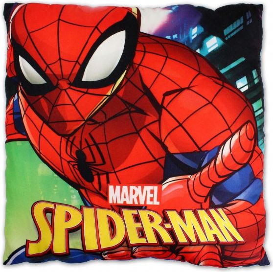 Setino - Polštářek Spiderman, 40 x 40 cm - obrázek 1