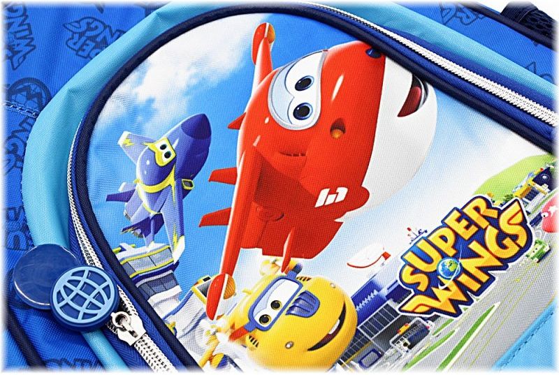 Setino · Chlapecký anatomický předškolní batoh Super Wings - 30 x 27 x 11 cm - obrázek 5