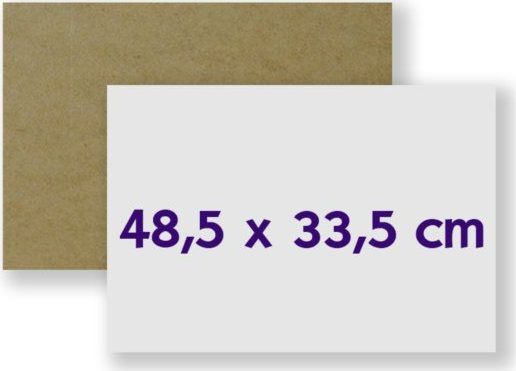 HDF deska na puzzle 48,5x33,5 cm - obrázek 1
