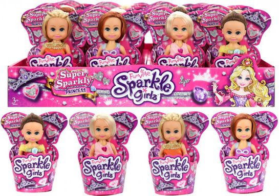Alltoys Princezna malá v kornoutku Sparkle Girlz - obrázek 1