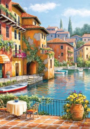 ANATOLIAN Puzzle Kavárna u kanálu 260 dílků - obrázek 1