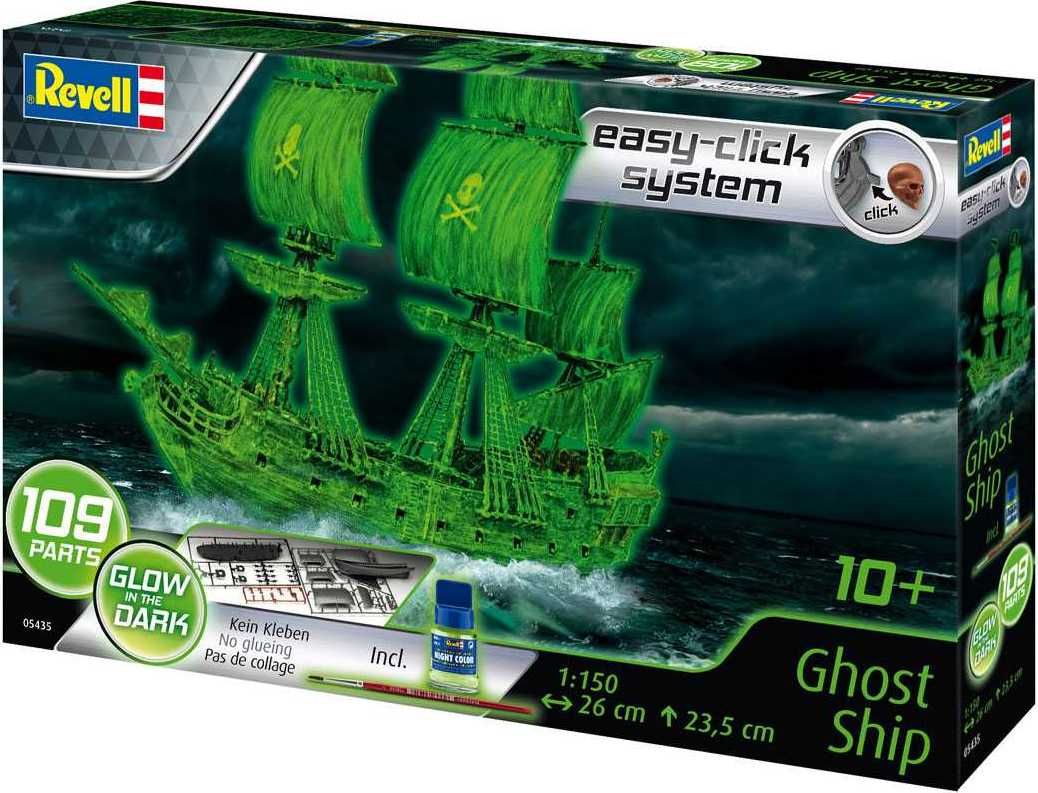 REVELL EasyClick loď 05435 - Ghost Ship (incl. night color) (1:150) - obrázek 8