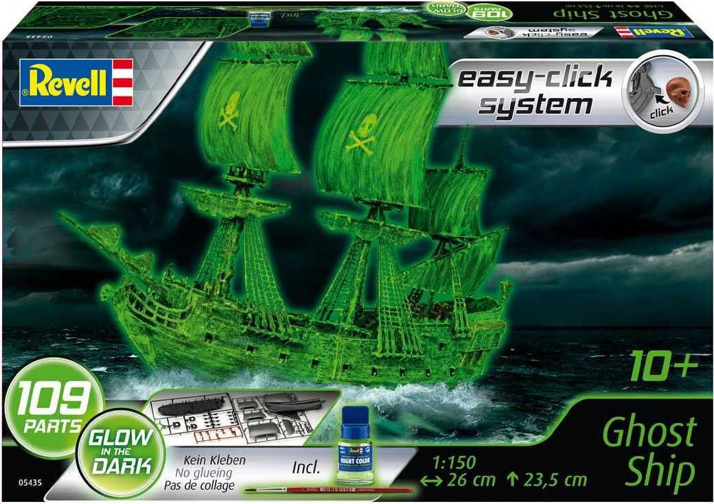 REVELL EasyClick loď 05435 - Ghost Ship (incl. night color) (1:150) - obrázek 9