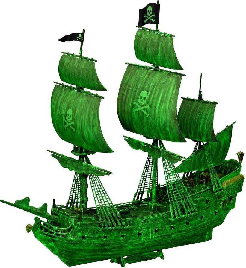 REVELL EasyClick loď 05435 - Ghost Ship (incl. night color) (1:150) - obrázek 10