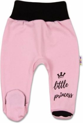 Kojenecké polodupačky, růžové Little Princess, Velikost koj. oblečení 74 (6-9m) - obrázek 1