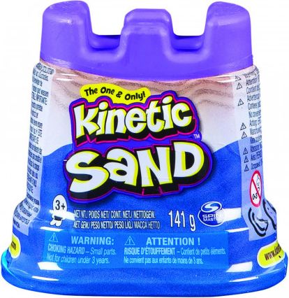 Kinetic sand základní kelímek s pískem různé barvy 141g - obrázek 1