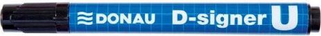 Permanentní popisovač "D-signer U", černá, 2-4mm, kuželový hrot, DONAU - obrázek 1