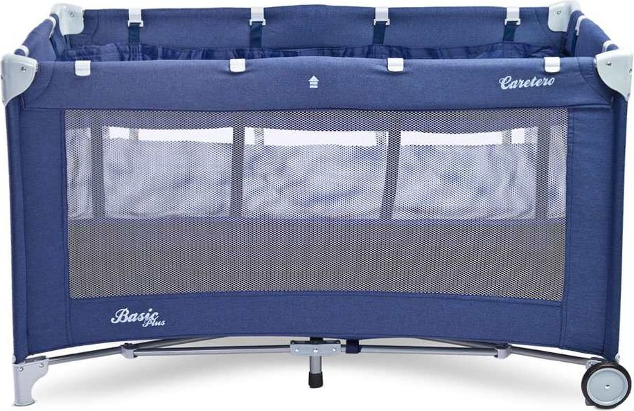 Cestovní postýlka CARETERO Basic Plus 2017 blue - obrázek 2