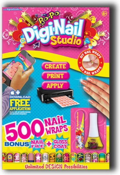 EP Line BO - PO digi Nails studio se samolepkami - obrázek 1