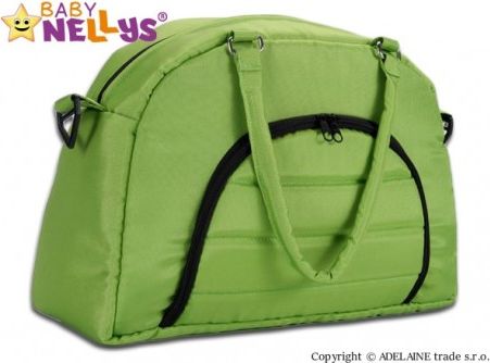 Taška na kočárek Baby Nellys ® ADELA LUX - zelená - obrázek 1