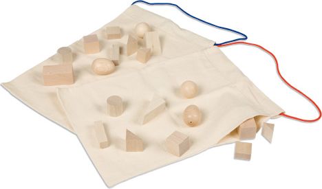 Tajemný sáček – geometrická tělesa, 2 ks - obrázek 2