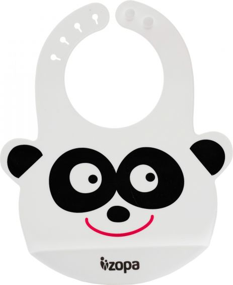 Zopa Silikonový bryndák, Panda - obrázek 1