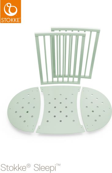 Stokke Prodloužení k postýlce Sleepi™ Mini, Mint Green - obrázek 1