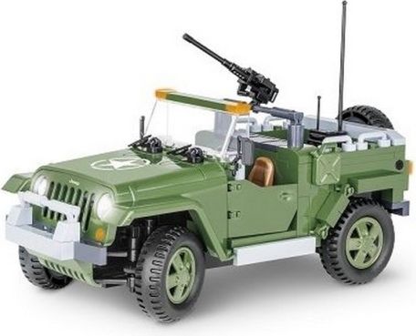 Cobi 24260 JEEP Wrangler vojenský, 250 k - obrázek 3