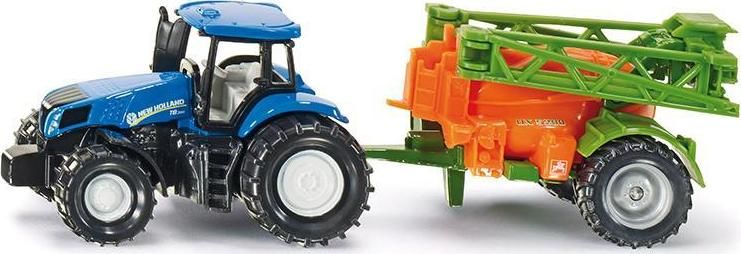 Siku Kovový model traktor s přívěsem na rozprašování hnojiva 1:87 - obrázek 1