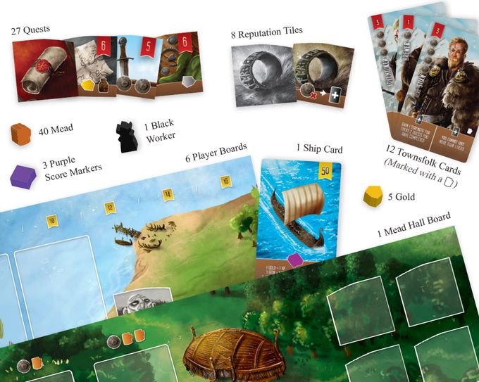 Renegade Games Raiders of the North Sea: Hall of Heroes - obrázek 3