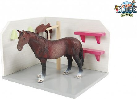 Dřevěný mycí box pro koně 1:24 - obrázek 1