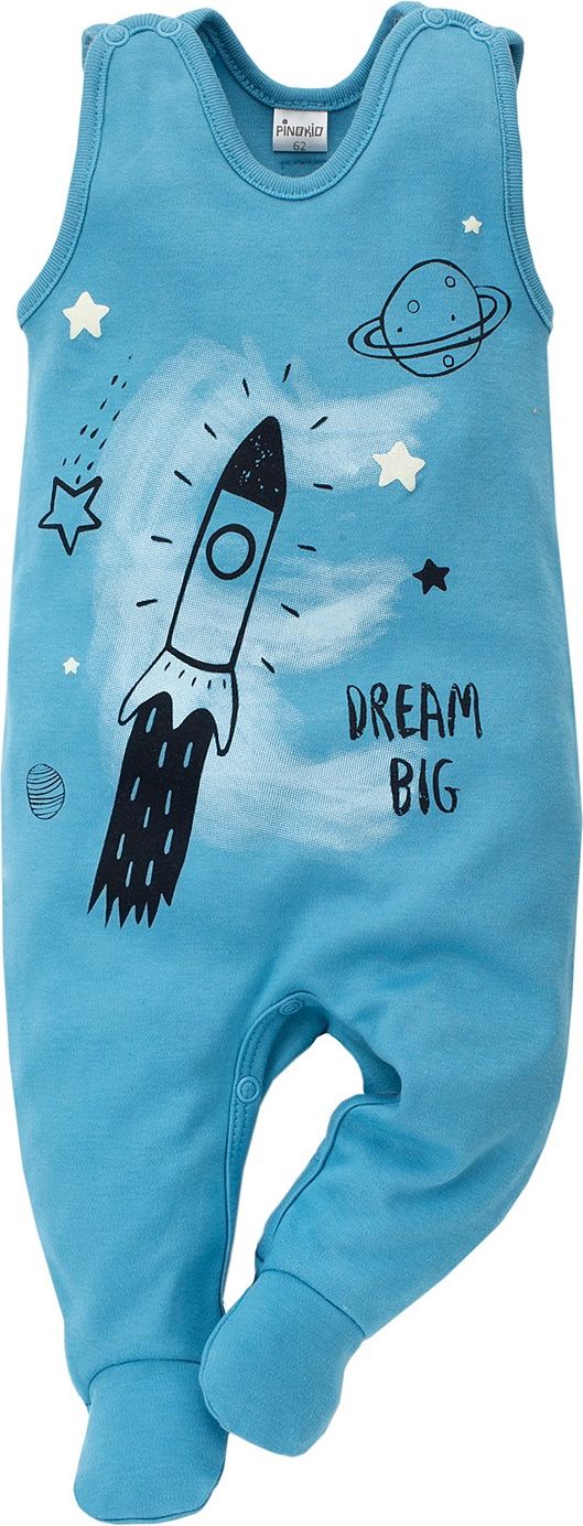 PINOKIO Dupačky Big Dream vel. 74 – modré - obrázek 1
