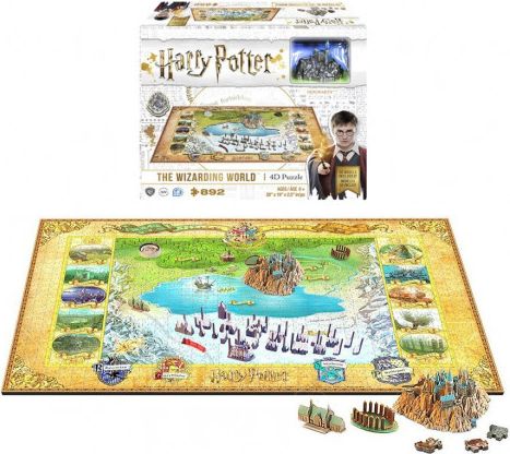 4D Cityscape 4D puzzle Harry Potter: Kouzelnický svět - obrázek 1